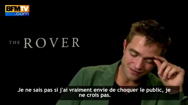 Cannes Press Junket Robert Pattinson interview with BFMTV (France)