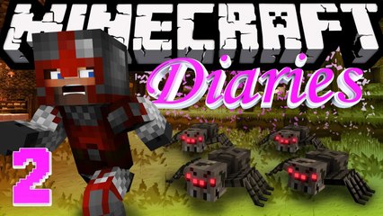 Minecraft Diaries [Ep.2] - Villagers and Spiders Unite!