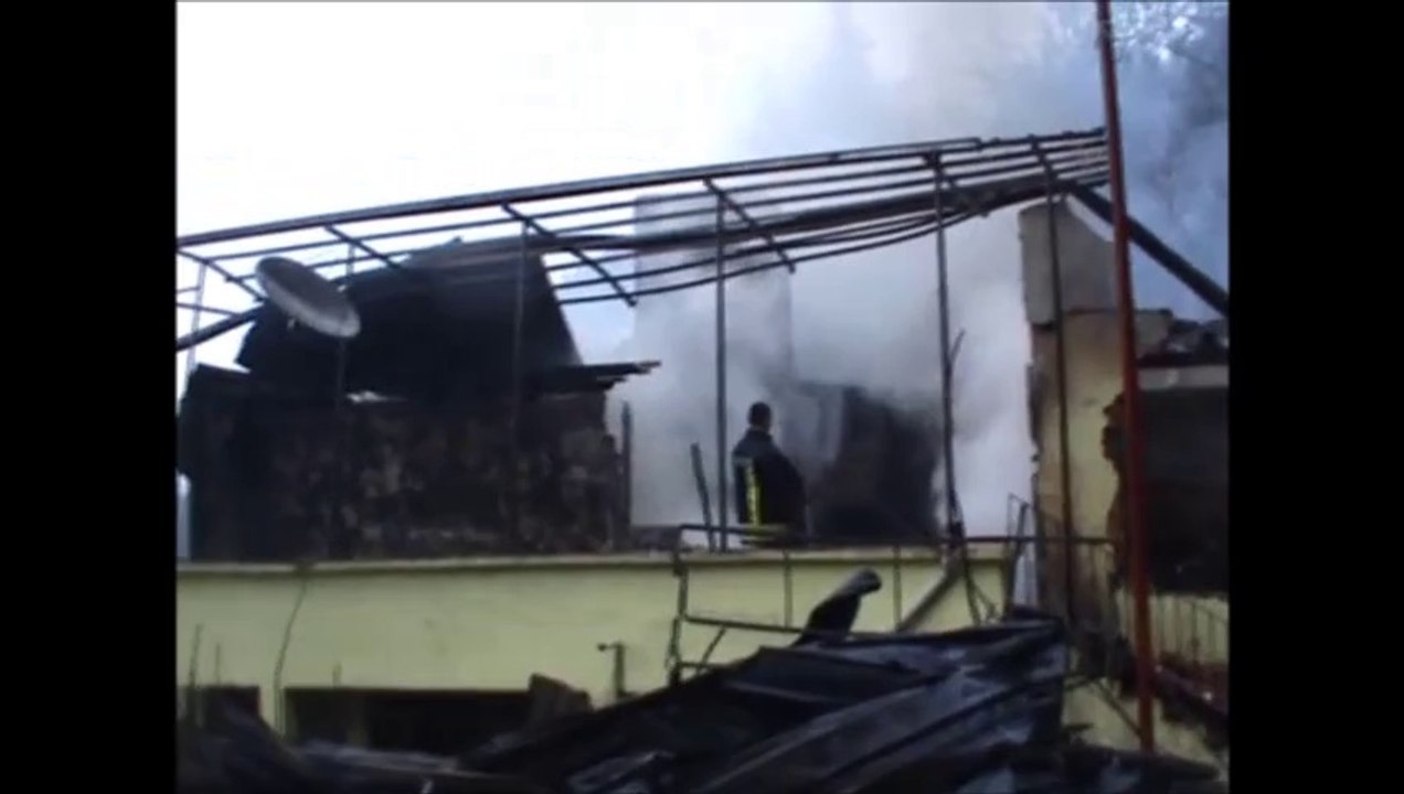 Çaykara Maraşlı Yangın