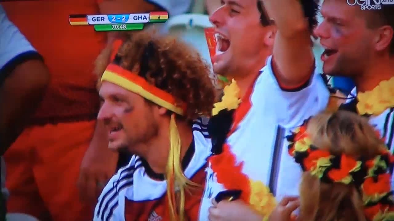 الهدف الثاني لـ ألمانيا في شباك غانا