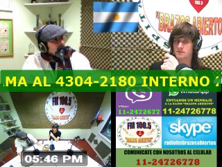 Radio Brazos Abiertos Hospital Muñiz Programa TRANSMUTACION Y ESPACIO MULTIDIMENSIONAL 21 de junio de 2014 (2)