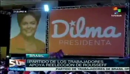 Respalda PT brasileño aspiraciones políticas de Rousseff y Temer