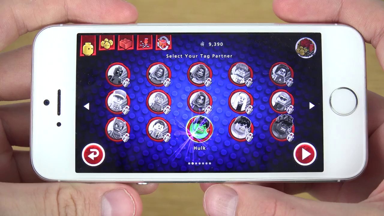 LEGO ® Marvel ™ Super Heroes  Universe in Peril iPhone 5S 4K Gameplay Trailer