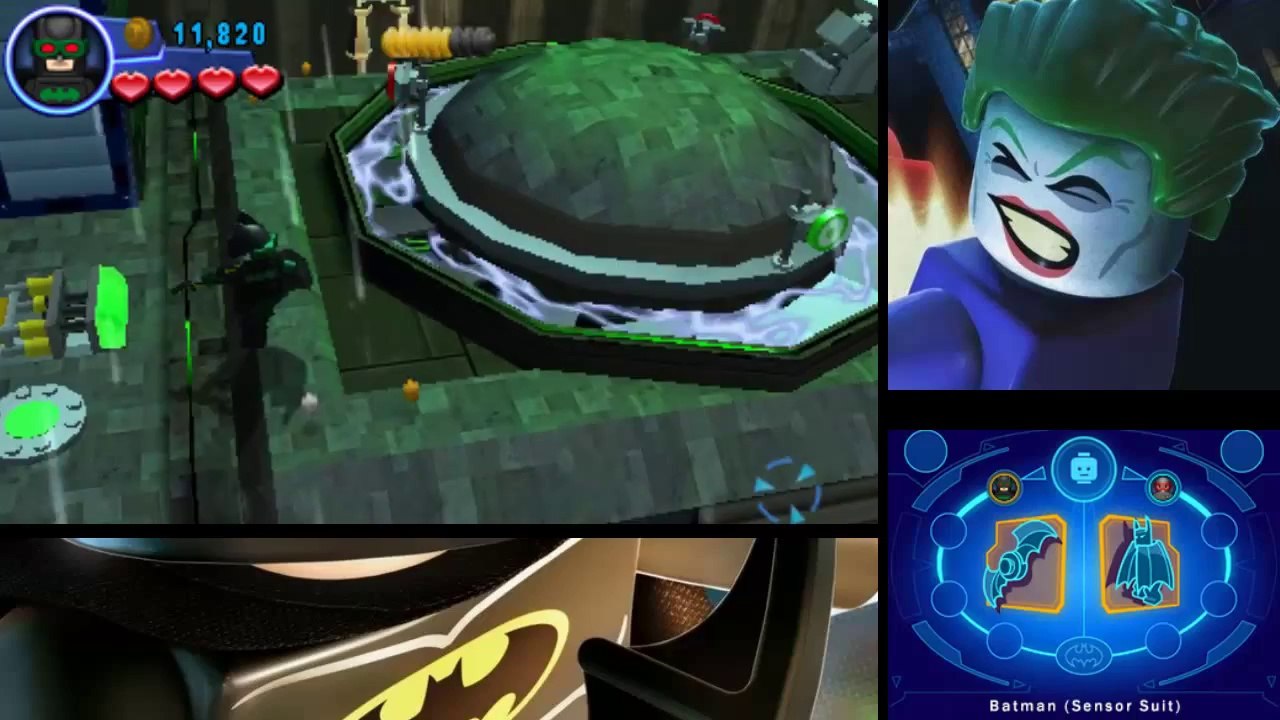 LEGO Batman 2  DC Super Heroes (3DS) - 100% Walkthrough Part 6 - Juggernaut Chase