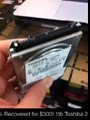 99.9% Data Recovered at $300 Dollar Data Recovery - 1TB Toshiba 25 SATA