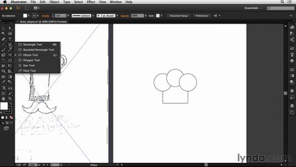 -Drawing basic shapes for your logo