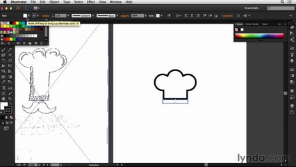 Combining shapes together