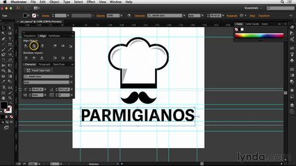 Setting type in Illustrator