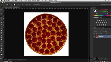 Making selections in Photoshop