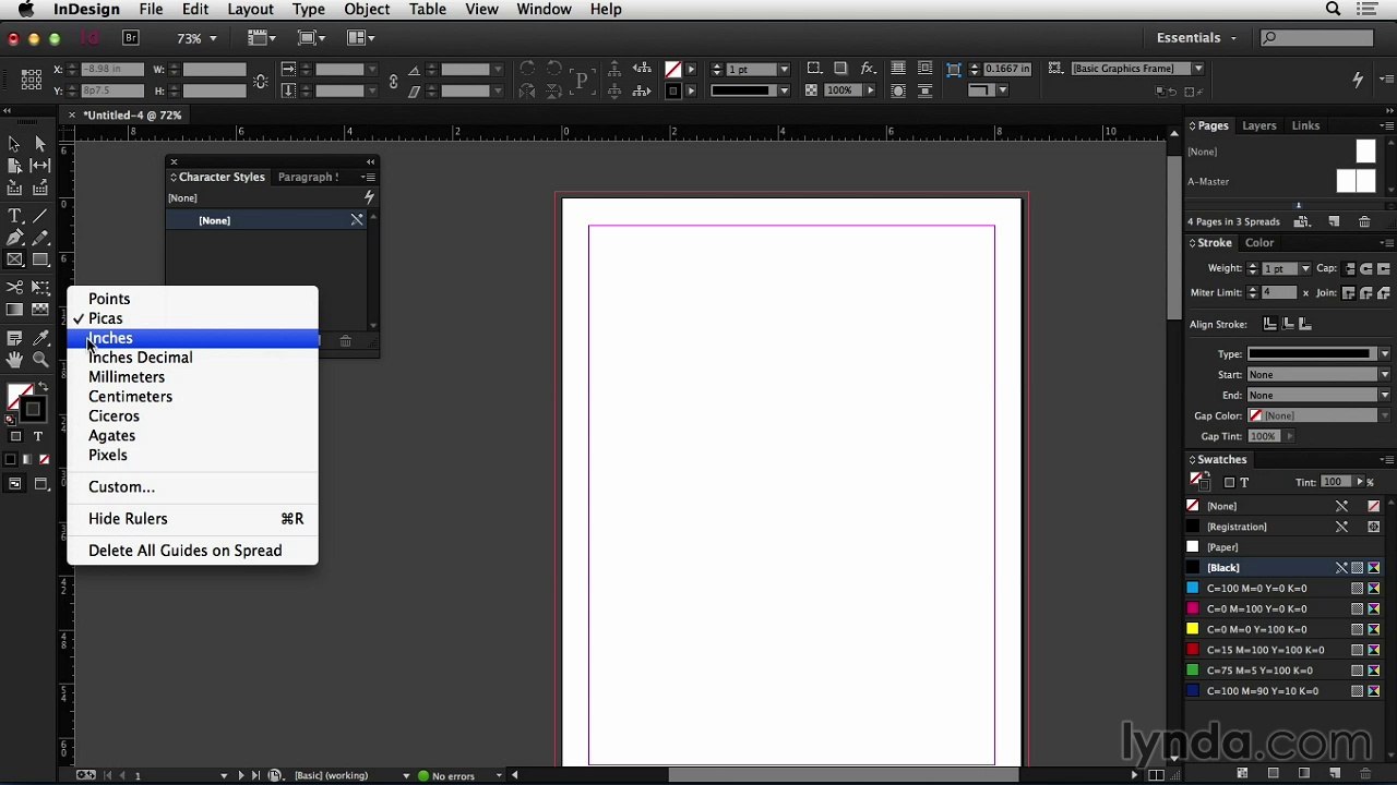 Creating a wireframe in InDesign - video Dailymotion