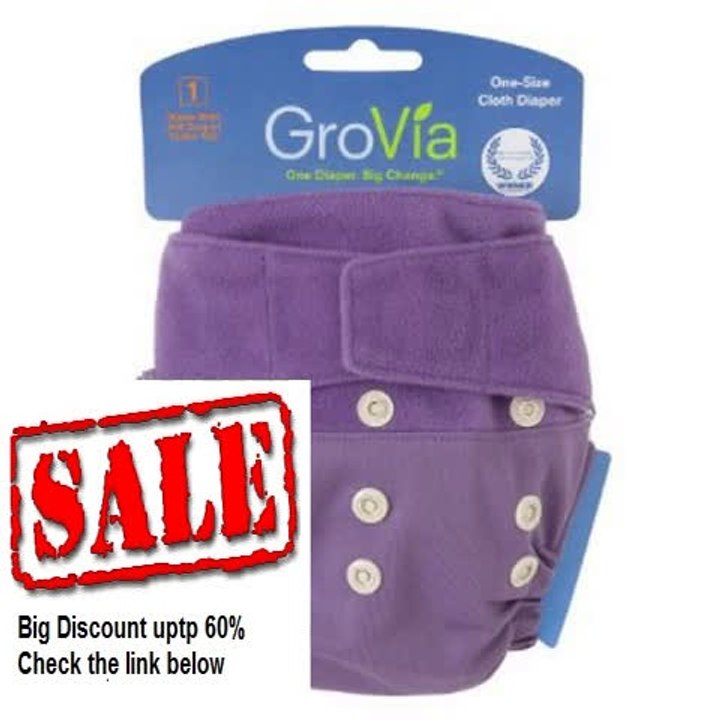 Cheap Deals GroVia Single Diaper Shell - Hook and Loop Blackberry Review