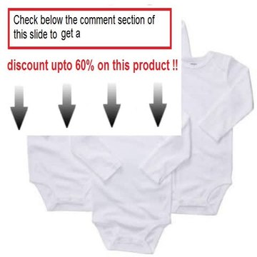 Cheap Deals Carter's 4 Pack Longsleeve Bodysuits - White-White-24 Months Review