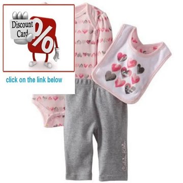 Cheap Deals Calvin Klein Baby-Girls Newborn Printed Bodysuit With Pants And Bib Review