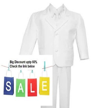 Cheap Deals Boys White Formal Suit for Toddlers and Infants Review