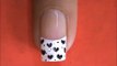 Little Hearts! - Cute french tip manicure designs nail art mani