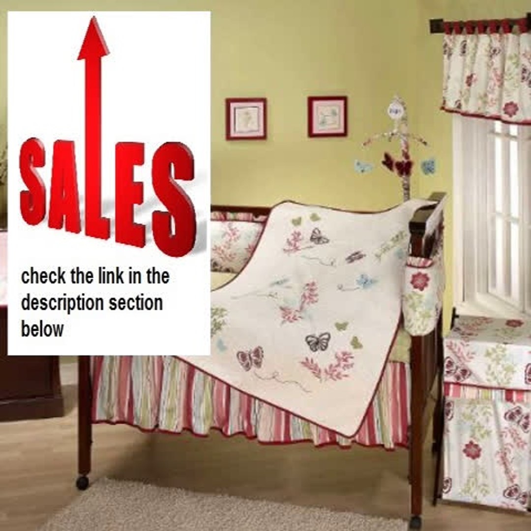 Best Price Alexis Garden 7 Piece Baby Crib Bedding Set With Bumper