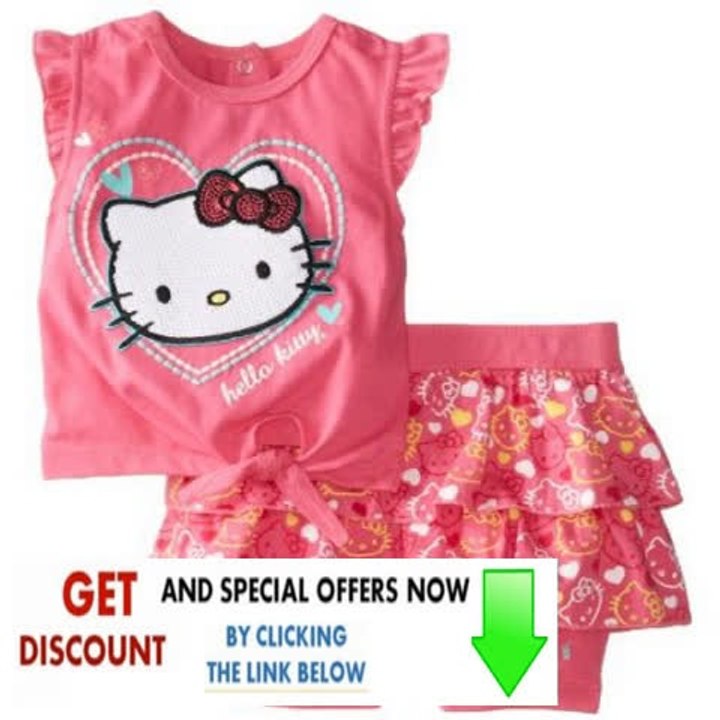 Cheap Deals Hello Kitty Baby-Girls Infant Mini Sequin Top with Shorts Review