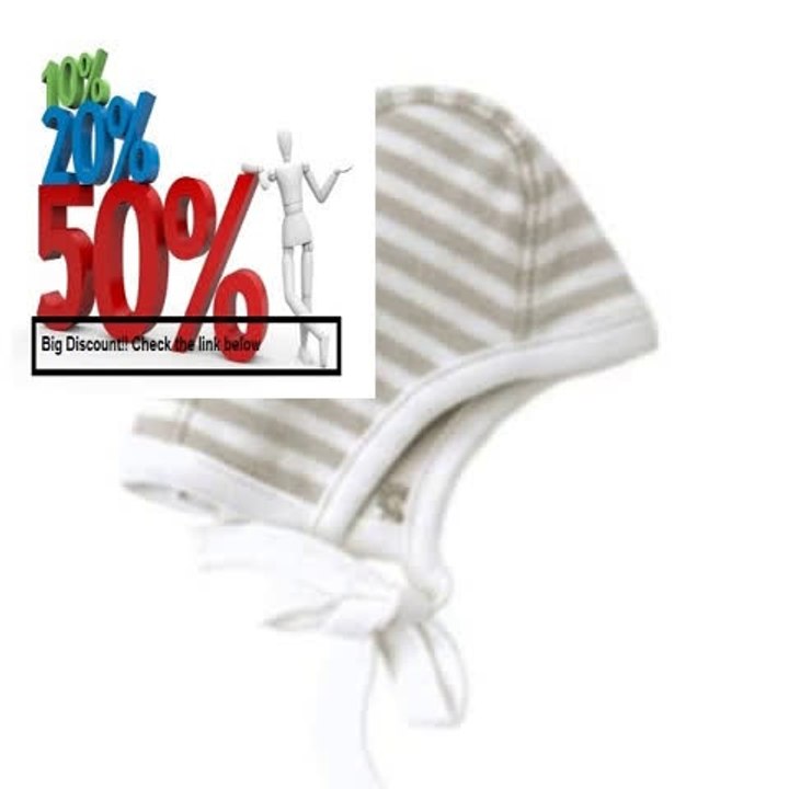 Cheap Deals Melondipity Organic Striped Pilot Reversible Brown White Baby Hat Aviator Beanie Review