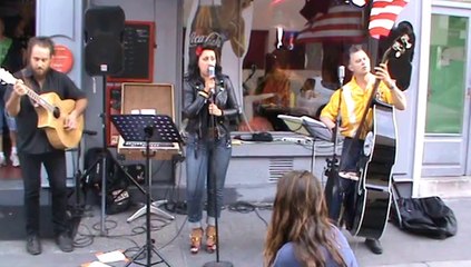 ALLY & THE GATORS  fete de la musique 2014 au Whoopies Diner TAINTED LOVE