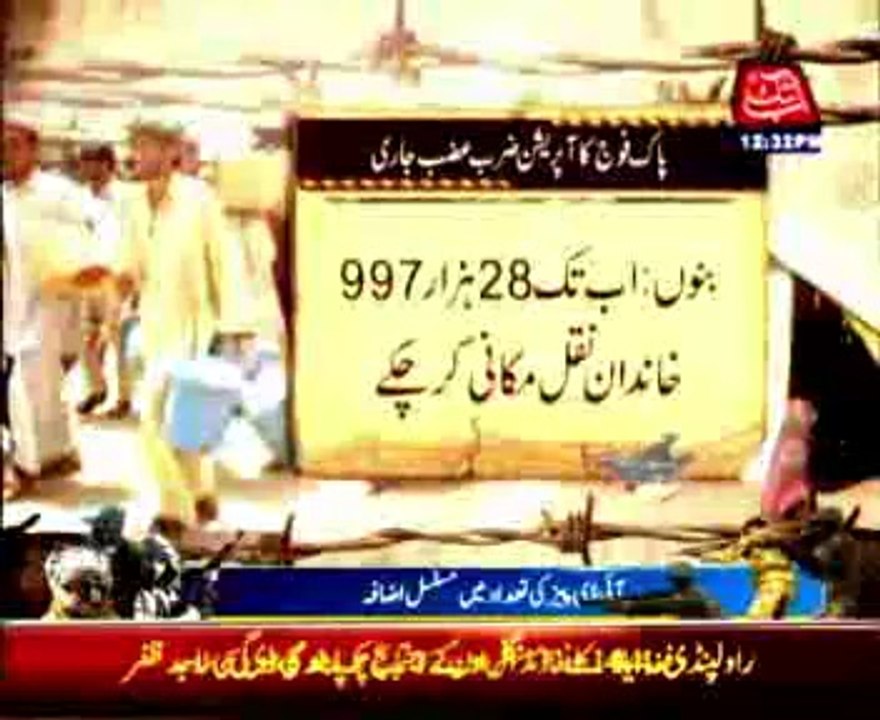 Bannu: 2000 tents installed for IDPs