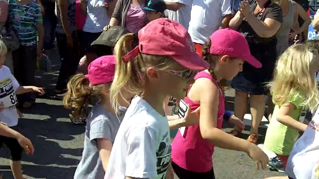 Transbaie 2014 : le départ des enfants.