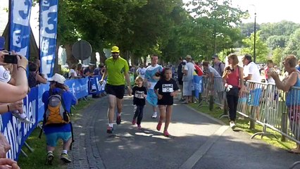 Arrivée des plus petits pour la Transbaie 2014