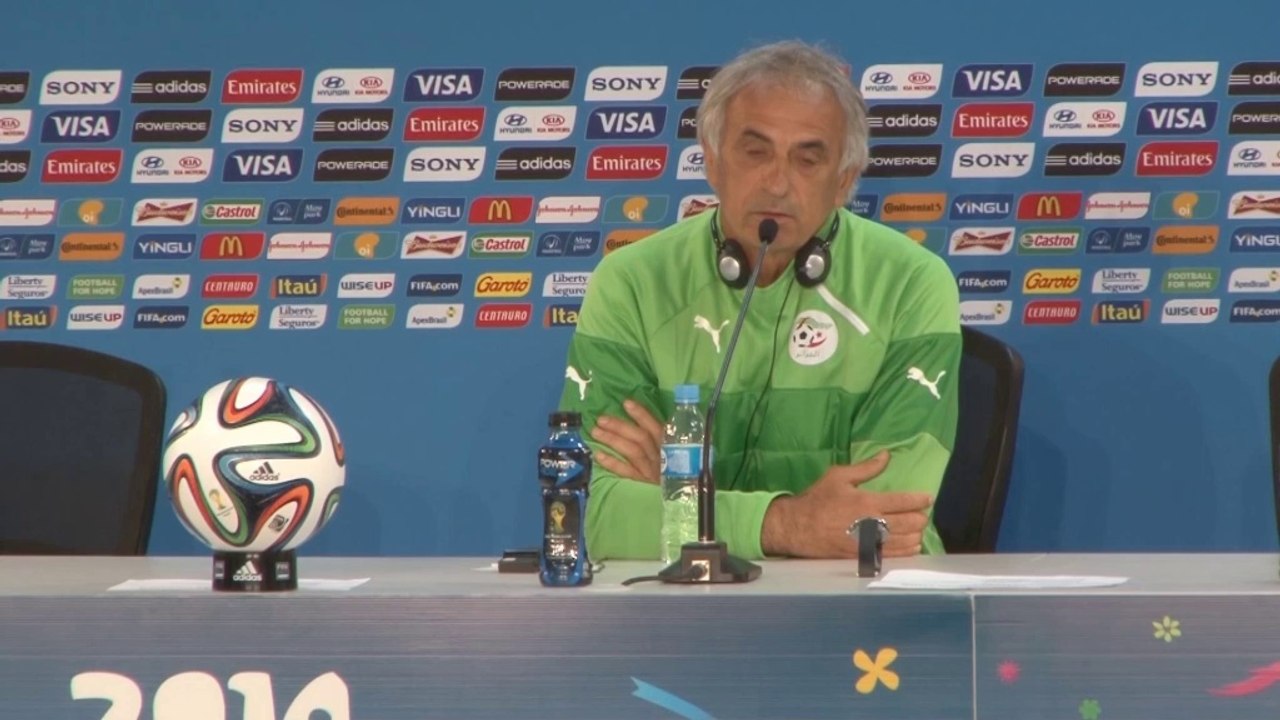 WM 2014: Algerien-Coach: 'Bin der, der entscheidet'