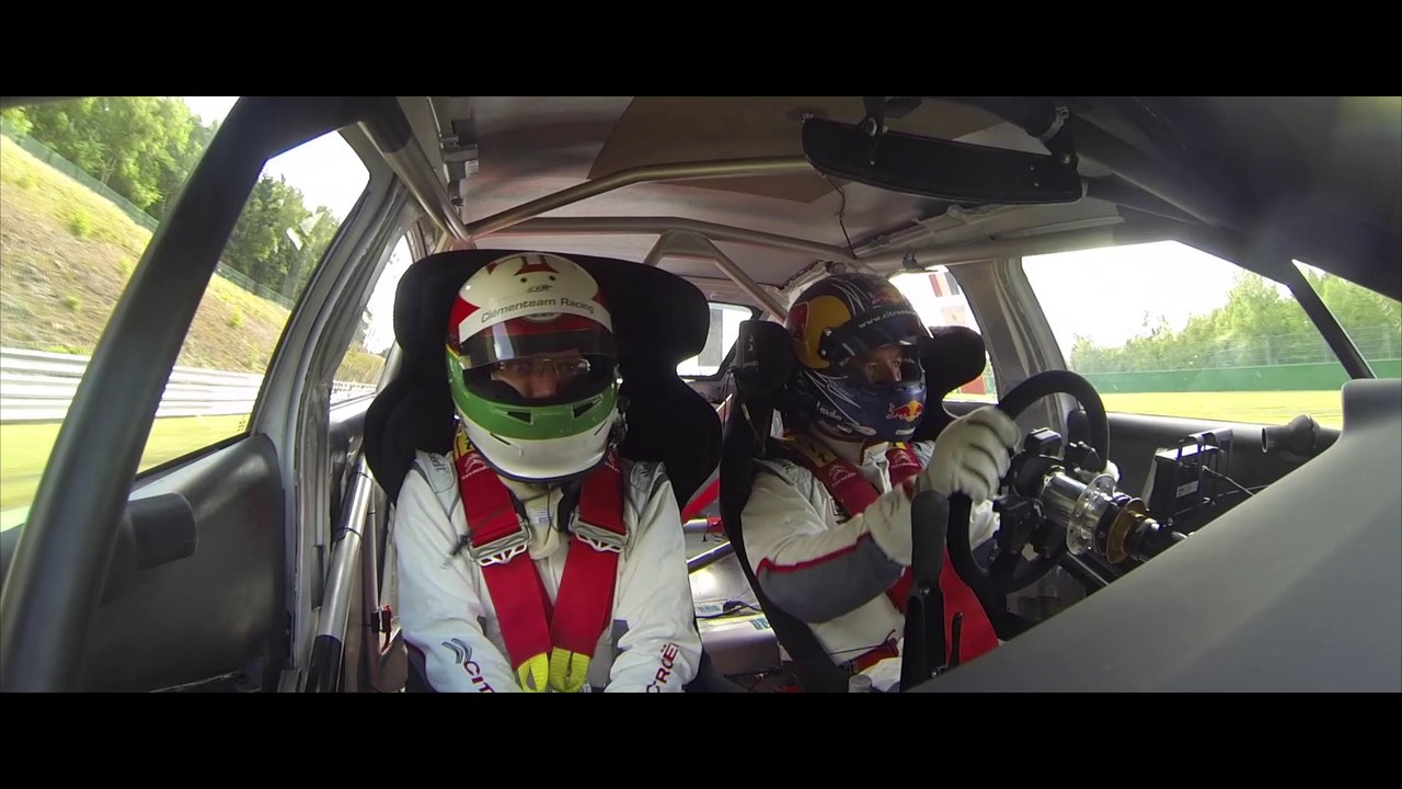 Carlos Tavares au volant de la Citroën C-Elysée WTCC !