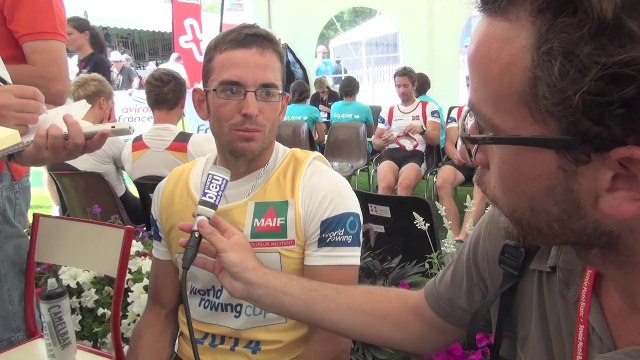 Médaille d'or de Jérémie Azou et Stany Delayre LM2x