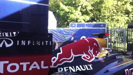 Football Fever At Infiniti Red Bull Racing