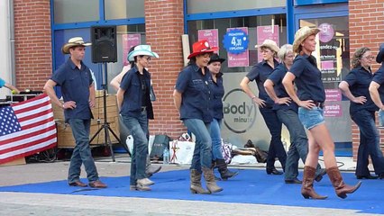 Groupe "Just for Country" fête de la musique 2014 à Cholet