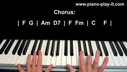 When I Was Your Man Piano Tutorial by Bruno Mars