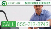 Water Damage Restoration Call 855-712-8742