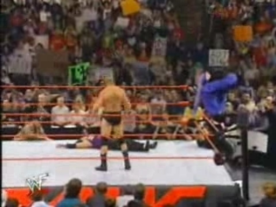 Wwe - brock lesnar destroy hardy boy's
