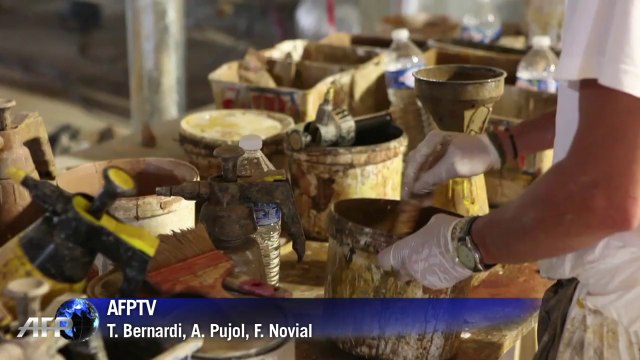 Descente dans la grotte Chauvet, nouveau patrimoine mondial