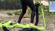 Appareil de fitness de plein air, le vélo elliptique