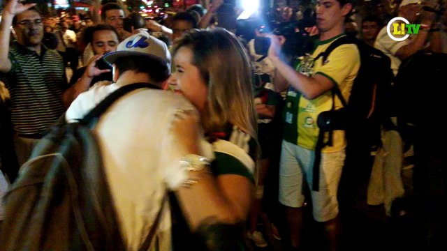 Toco! Mexicana não cai na lábia brasileira