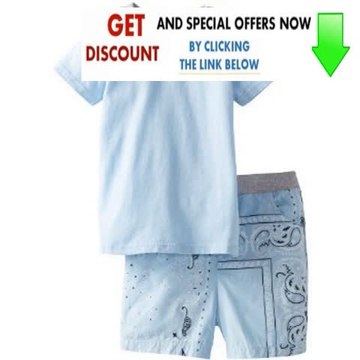 Cheap Deals Splendid Littles Baby-Boys Infant Bandana Crew Short Set Review