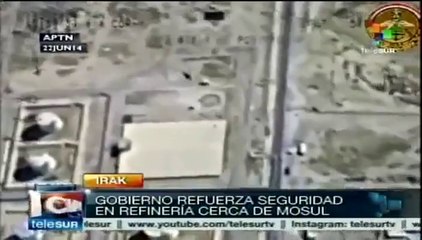 Gobierno iraquí resguarda refinería de Baiji