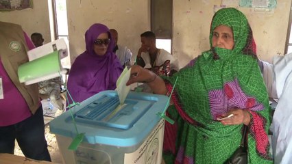 Mauritanian leader set to win new term amid poll boycott