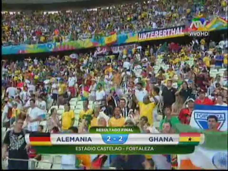 Resumen Grupo G - 2da Fecha - Alemania 2-2 Ghana