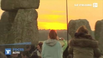 Angleterre : "pèlerinage" à Stonehenge pour le solstice d'été