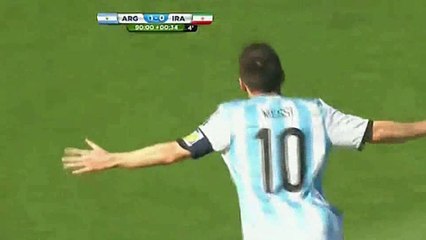 Argentina derroto 1-0 a Iran con un golazo de Lionel Messi