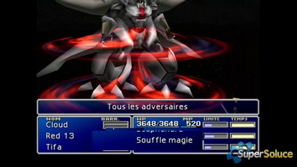Solution Final Fantasy 7 : Arme Diamant