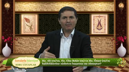 Hz. Ali (ra)'ın, Hz.Ebu Bekir (ra) ve Hz.Ömer (ra)'ın halifeliklerine nisbeten başarısız mı olmuştur?