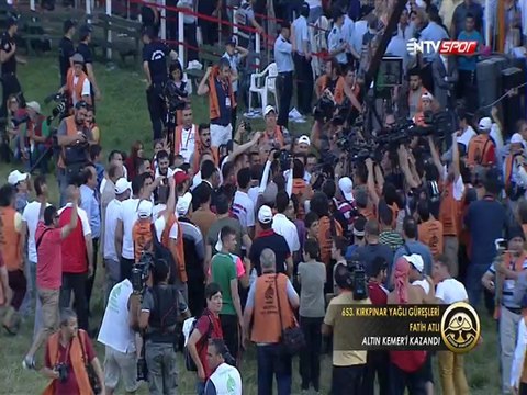 Kırkpınar'da altın kemer Fatih Atlı'nın