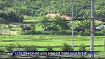 S. Korea troops hunt for soldier who killed five comrades