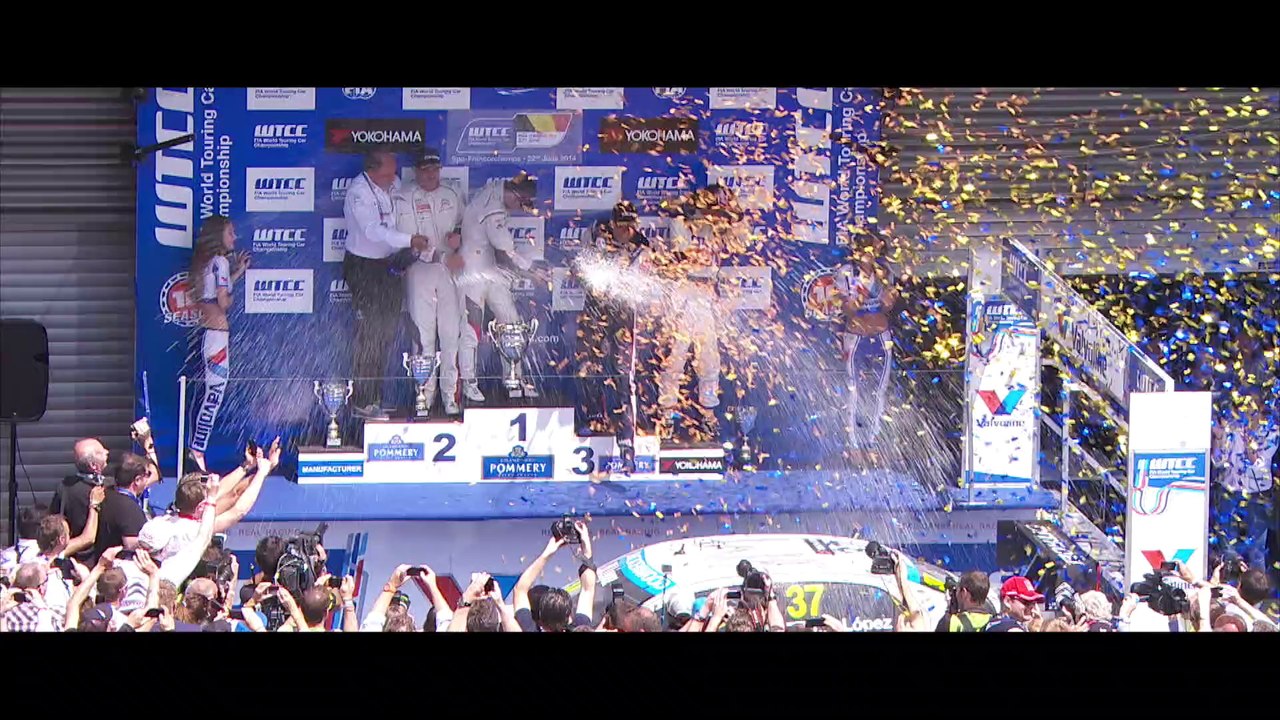 Muller, López and Loeb star at Spa! - Citroën WTCC 2014