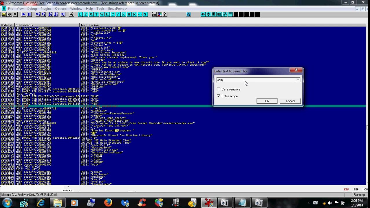 how to crack program using ollydbg