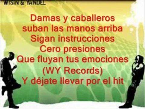 Wisin & Yandel ft. Jennifer Lopez - Follow The Leader (LYRICS)